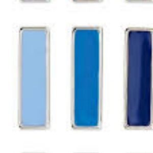 Nwt Keep Collective Silver Light Blue Bar HTF